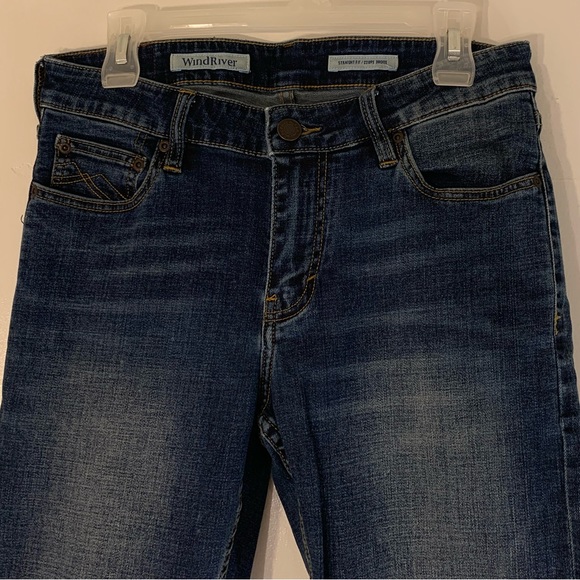 💨🏞 WINDRIVER MEN'S STRAIGHT FIT BLUE JEANS SIZE 30 X 32 💨🏞 - Picture 3 of 8